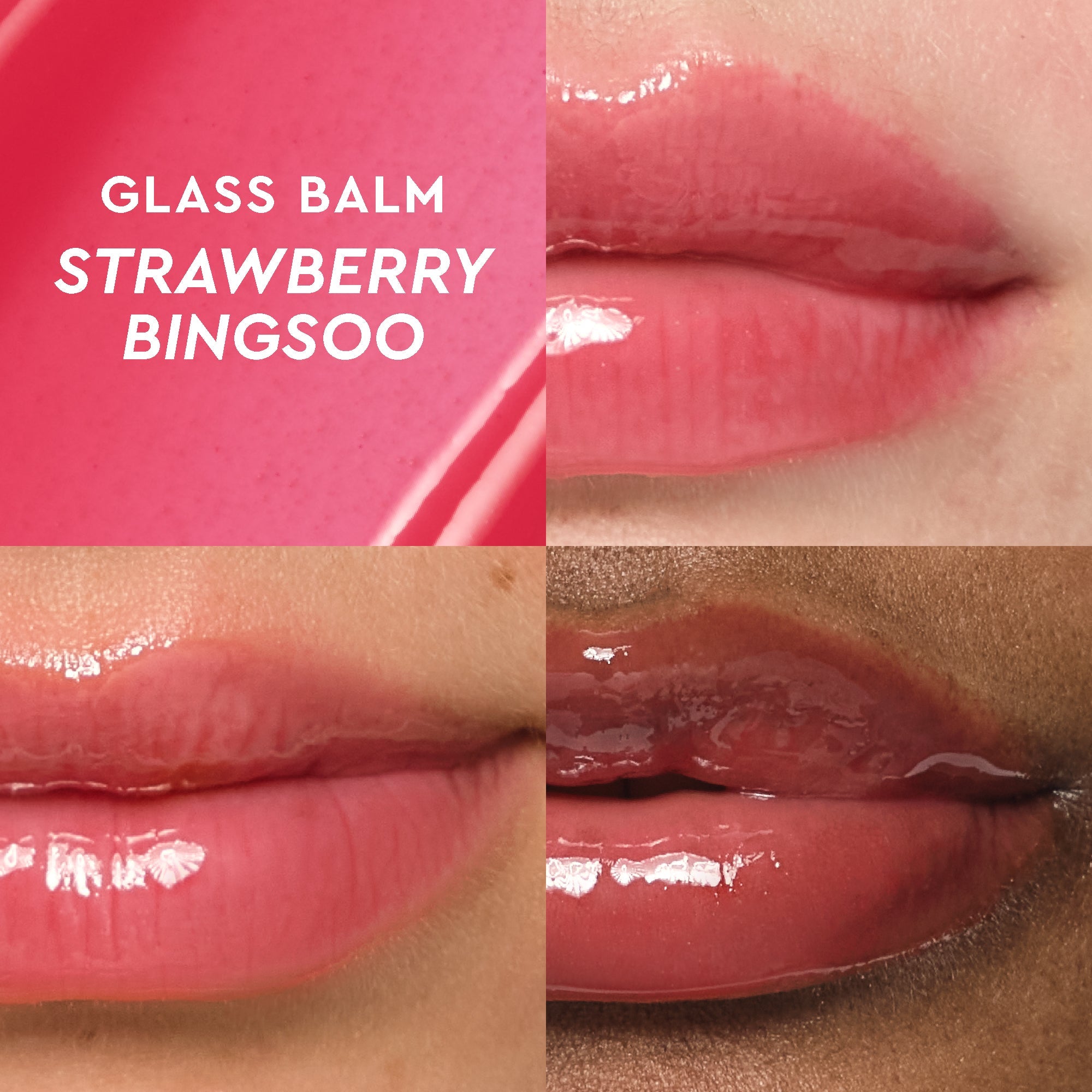Mini Glass Balm Lip Treatment Collection