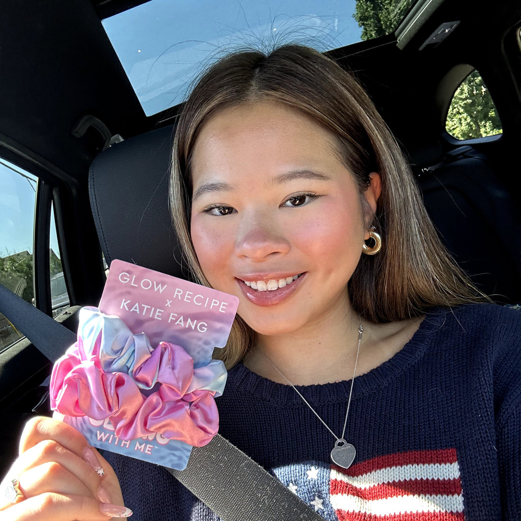 Glow Recipe X Katie Fang Scrunchie Set