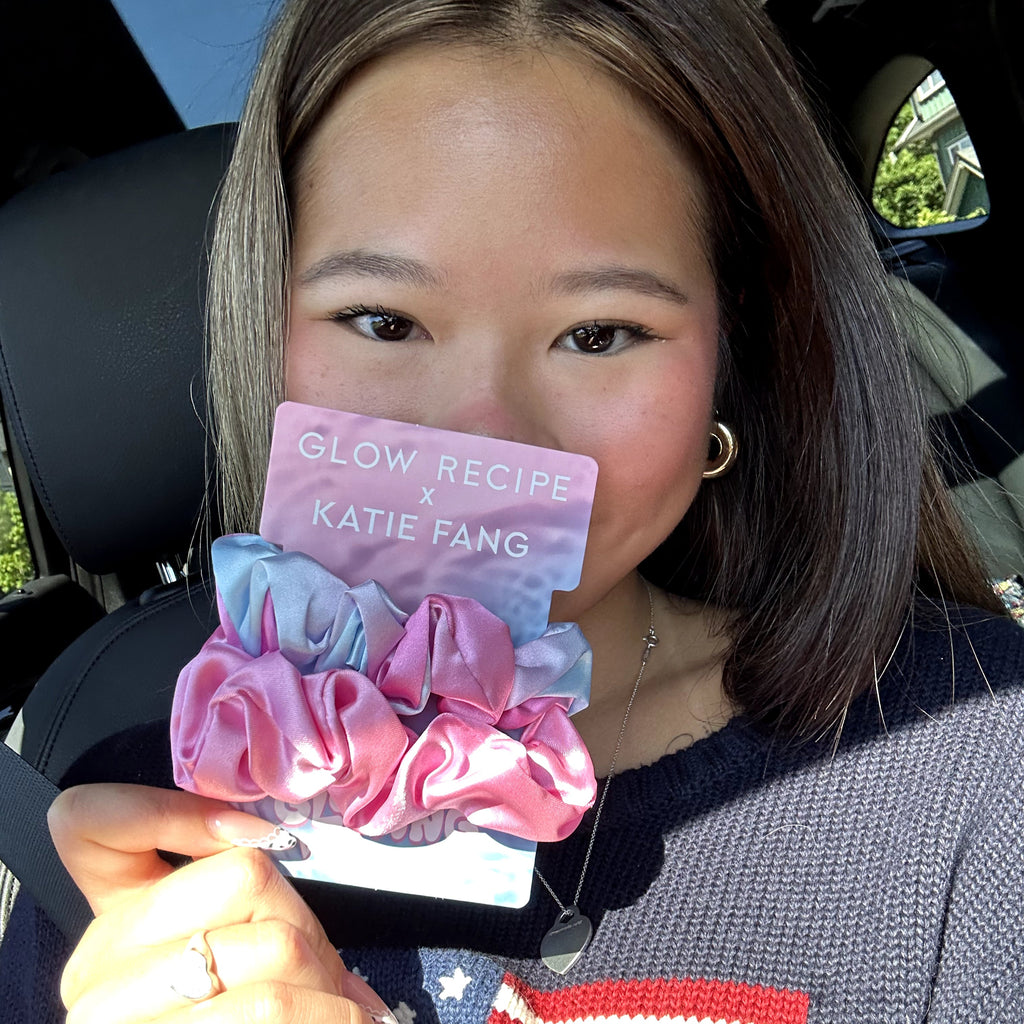 Glow Recipe X Katie Fang Scrunchie Set